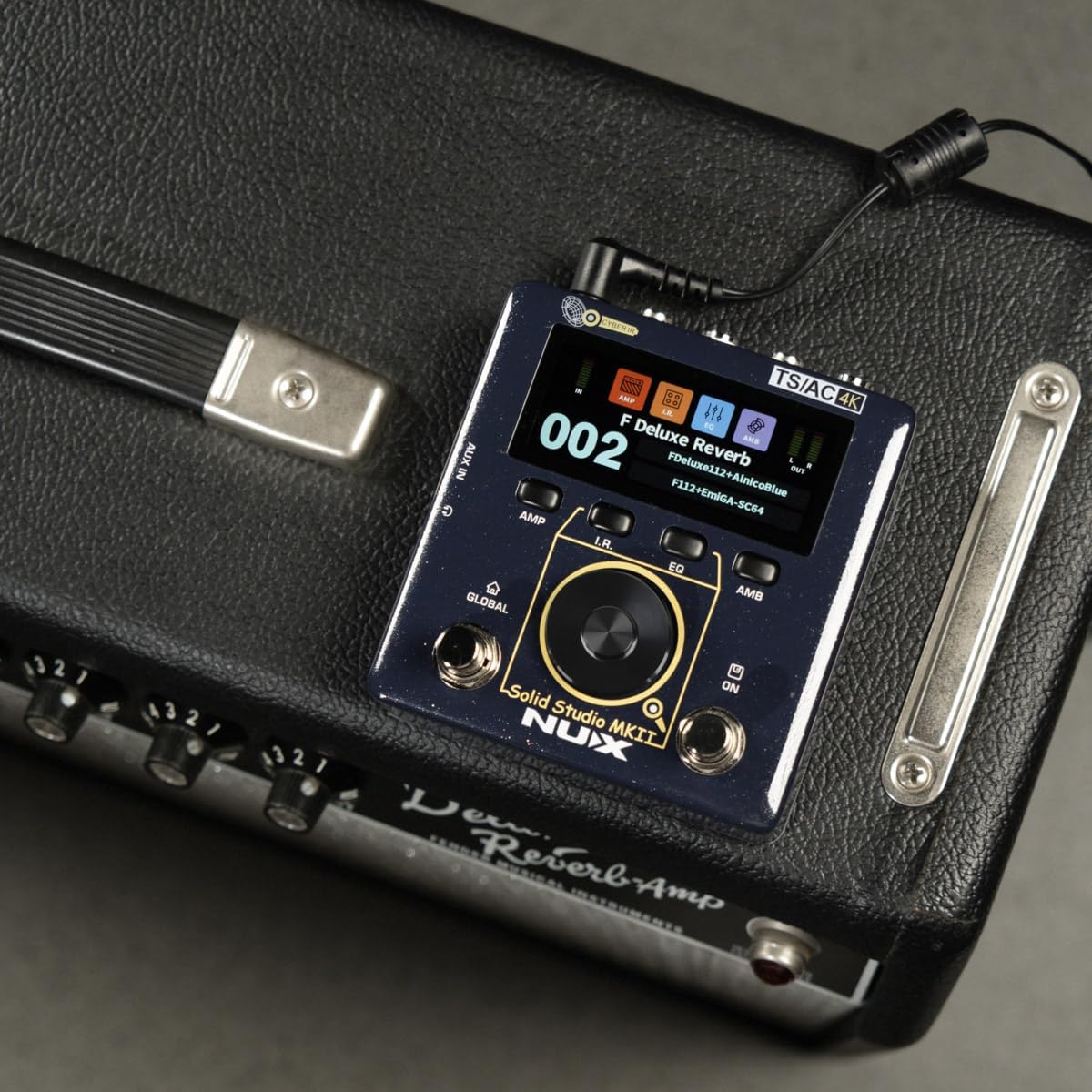 NUX Solid Studio MKII Preamp, Power Amp Simulator, IR Loader