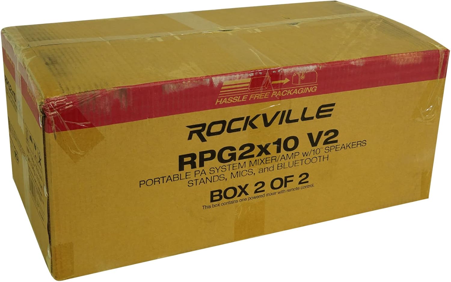 Rockville RPG2X10 Powered Bluetooth Mixer+(2) 10