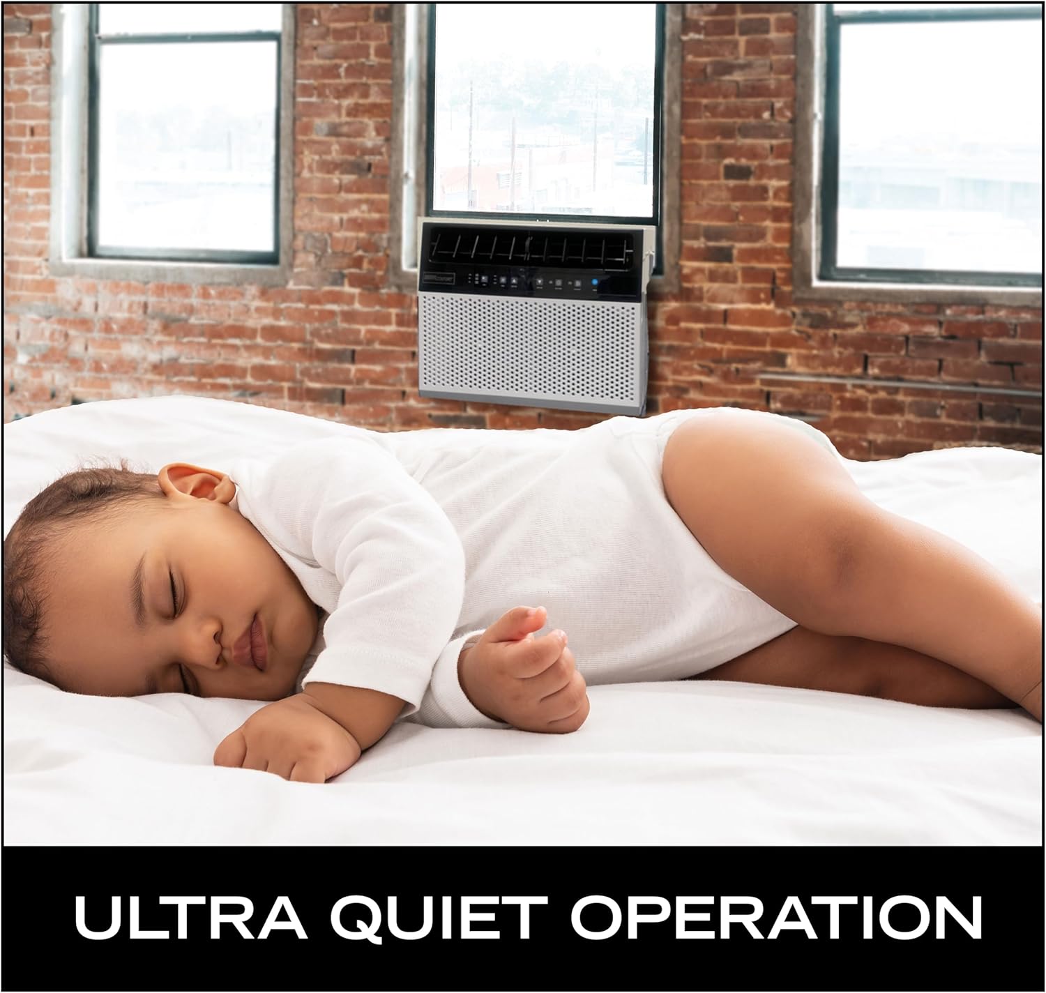 WiFi Enabled Smart Air Conditioner, Remote Control, 8,000 BTU