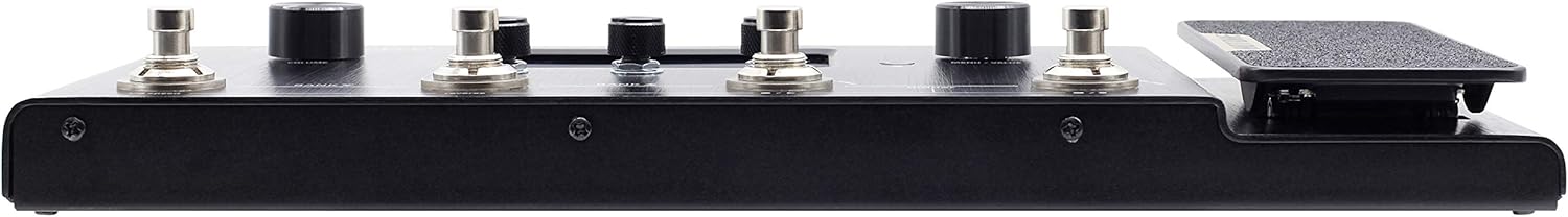 Hotone Ampero MP-100 Guitar Bass Amp Modeling IR Cabinets Simulation Multi Language Multi-Effects with Expression Pedal Stereo OTG USB Audio Interface