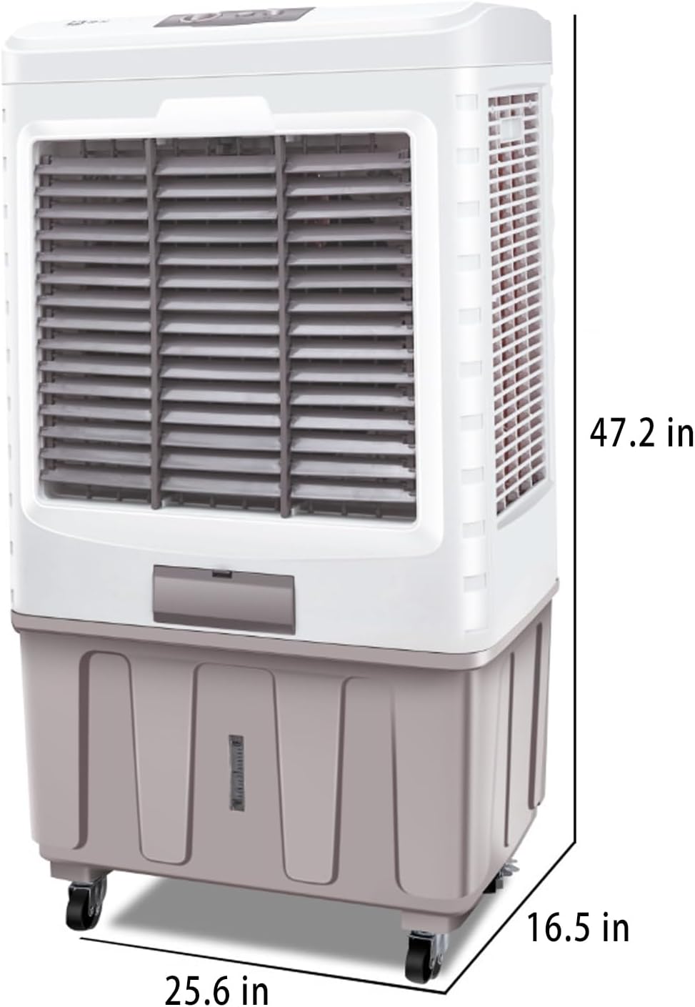 Small Portable Air Conditioner Portable Room Air Conditioners Portable Evaporative Air Cooler Hairstyle Air Cooler Three-speed Adjustment A 25.6 * 16.5 * 47.2 IN