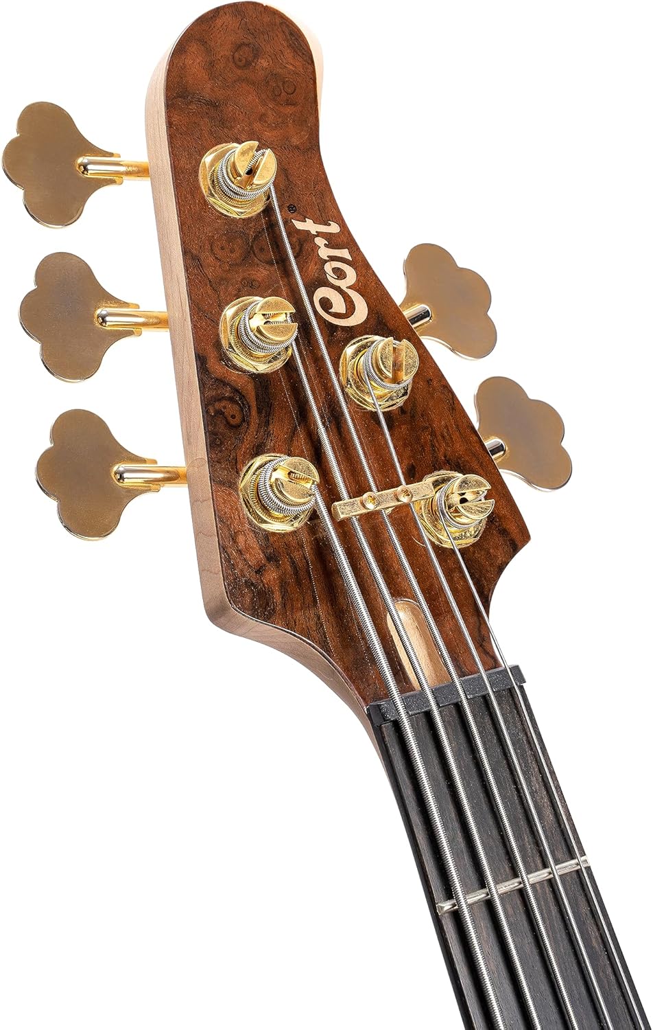 Cort Rhythmic Series Jeff Berlin Signature 5-String Bass Guitar, Natural Glossy