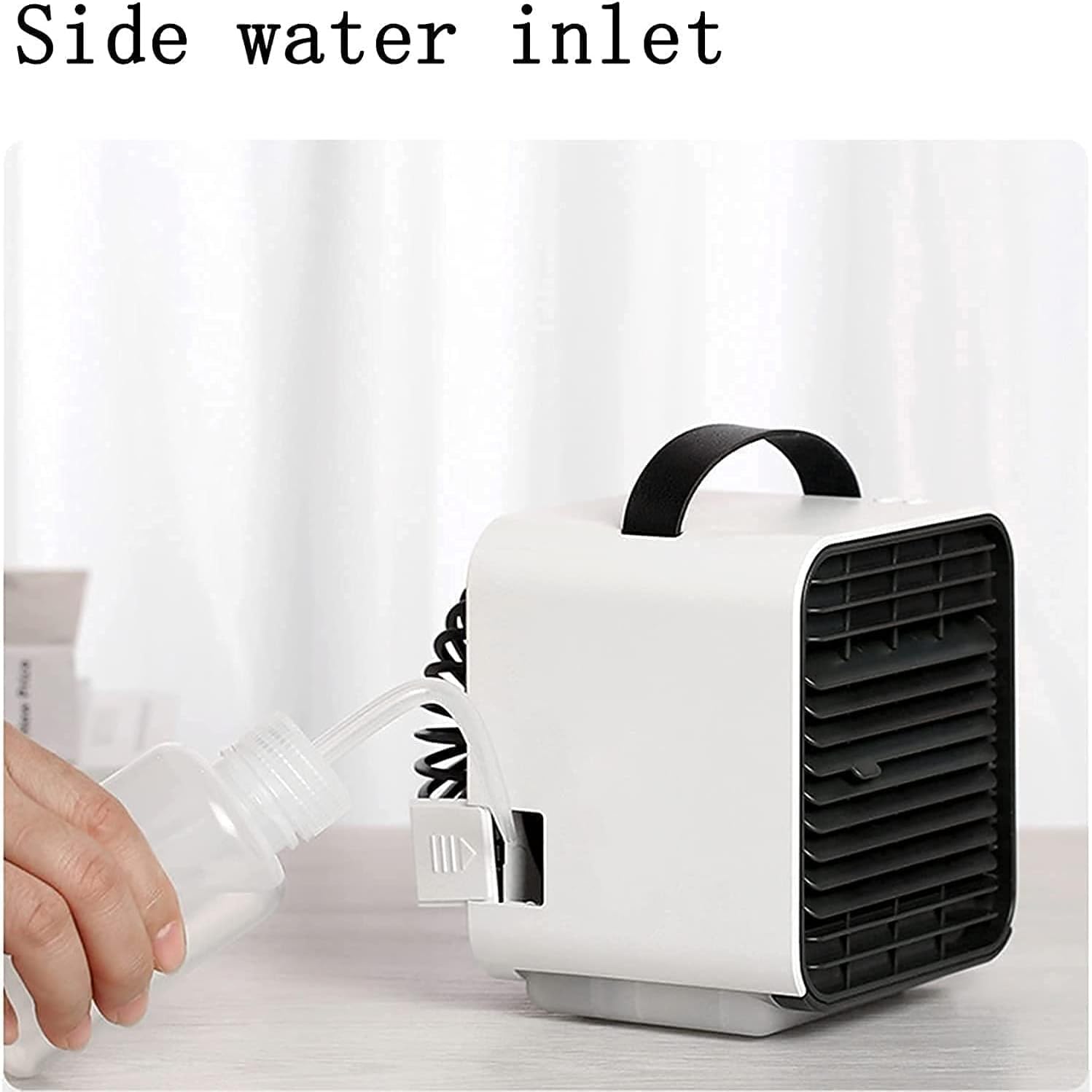 Portable Air Conditioner Fan, Air Cooler Fan, Portable Desktop Cooling Fan, Personal Table Air Conditioner Fan for Bedroom Office Home Room