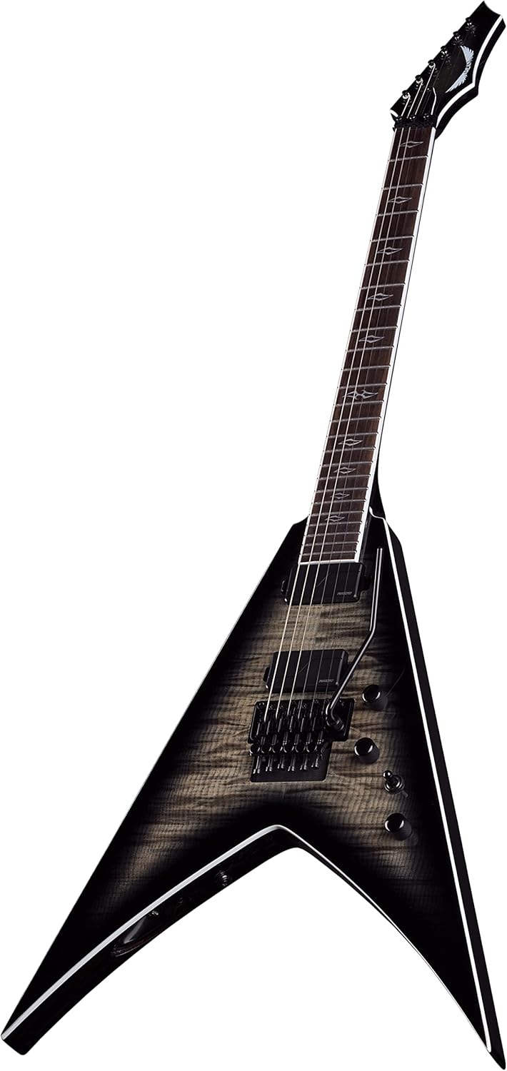 Dean Guitars Vengeance Select Floyd Fluence, Charcoal Burst, VEN SEL F FL CHB (Guitar Only)