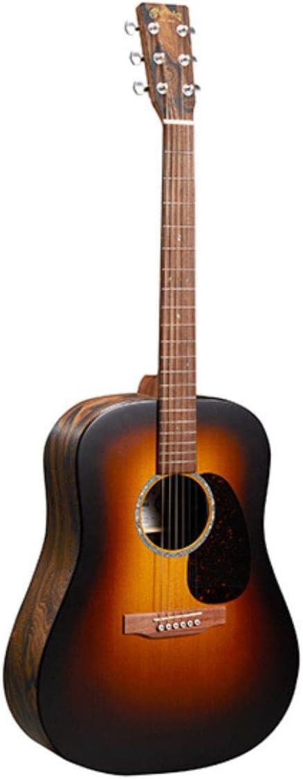 Martin D-X2E Dreadnought Acoustic-electric Guitar - Ziricote Burst