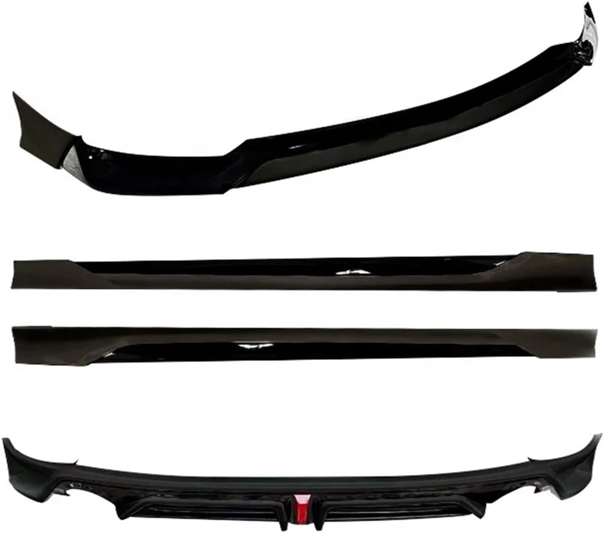 Car Body Kit Compatible For Mazda 3 Angkersela 2020-2021 Front Lip Rear Lip Side Skirt Other Accessories