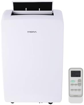 Mora Mora by Hisense Smart 7,000 BTU (DOE), 10,300 BTU (ASHRAE), 300 SF Portable AC, 3 Operating Modes (Cool, Dry, Fan), Remote and Window Vent Installation Kit Included, Goole Home & Alexa Support