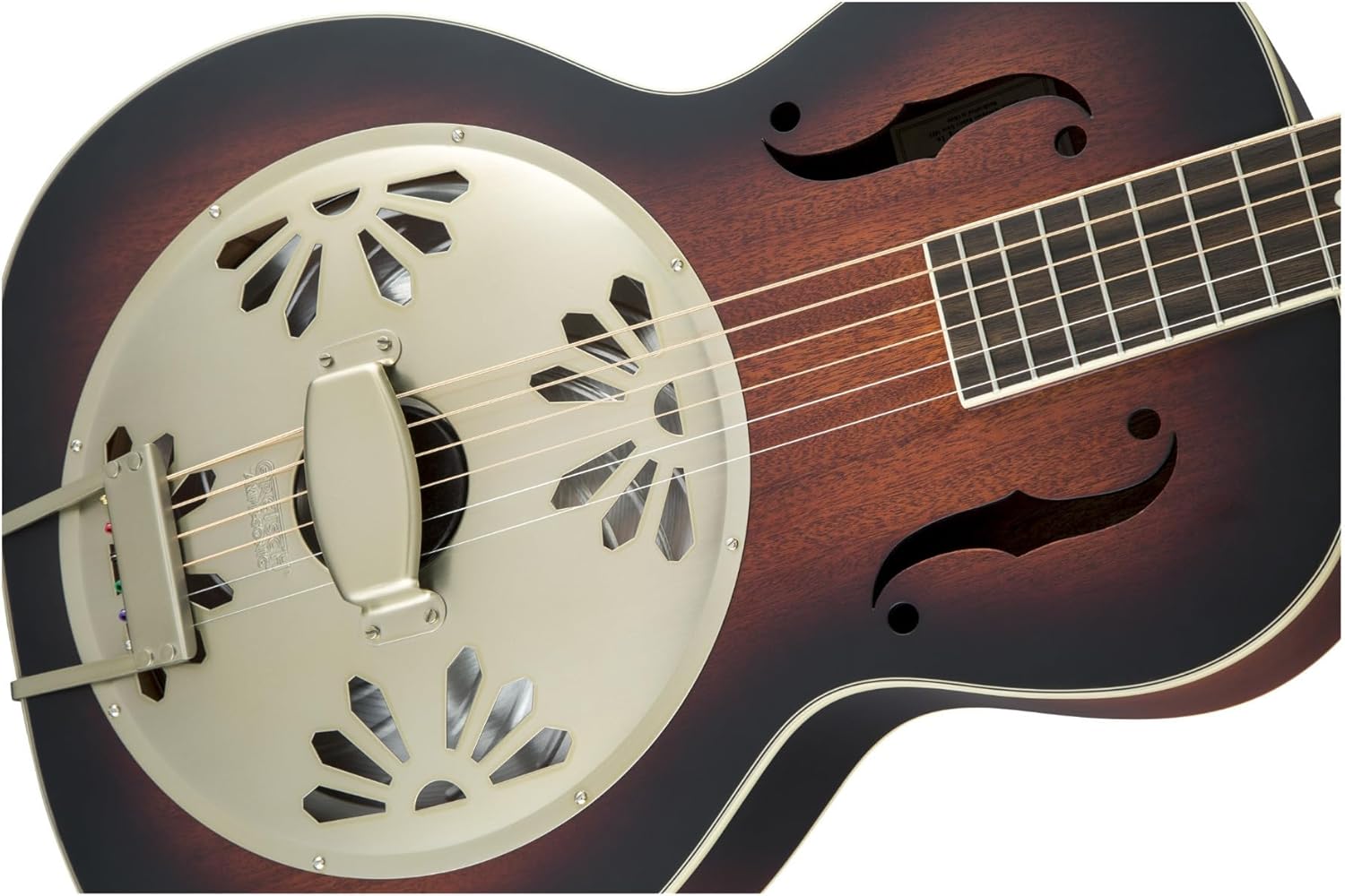 Gretsch G9241 Mahogany Round Neck 6-String Acoustic-Electric Resonator Guitar (Right-Handed, 2-Color Sunburst)