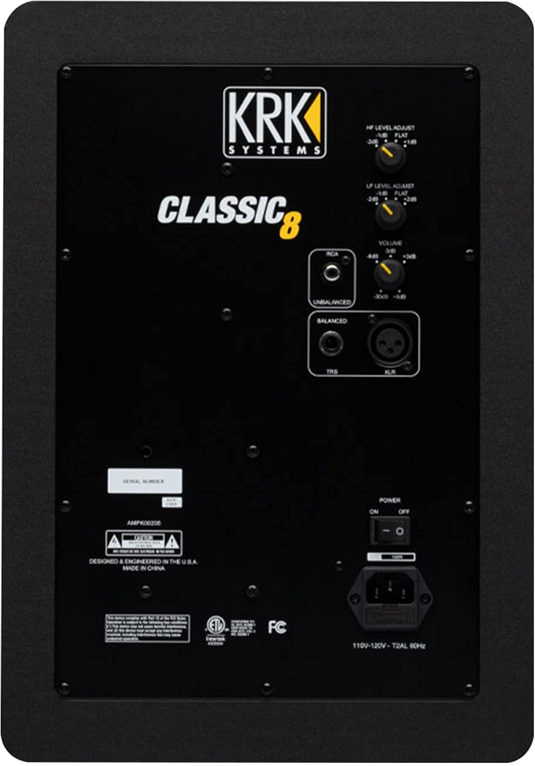 KRK Classic 8 Powered Two-Way Professional Studio Monitor