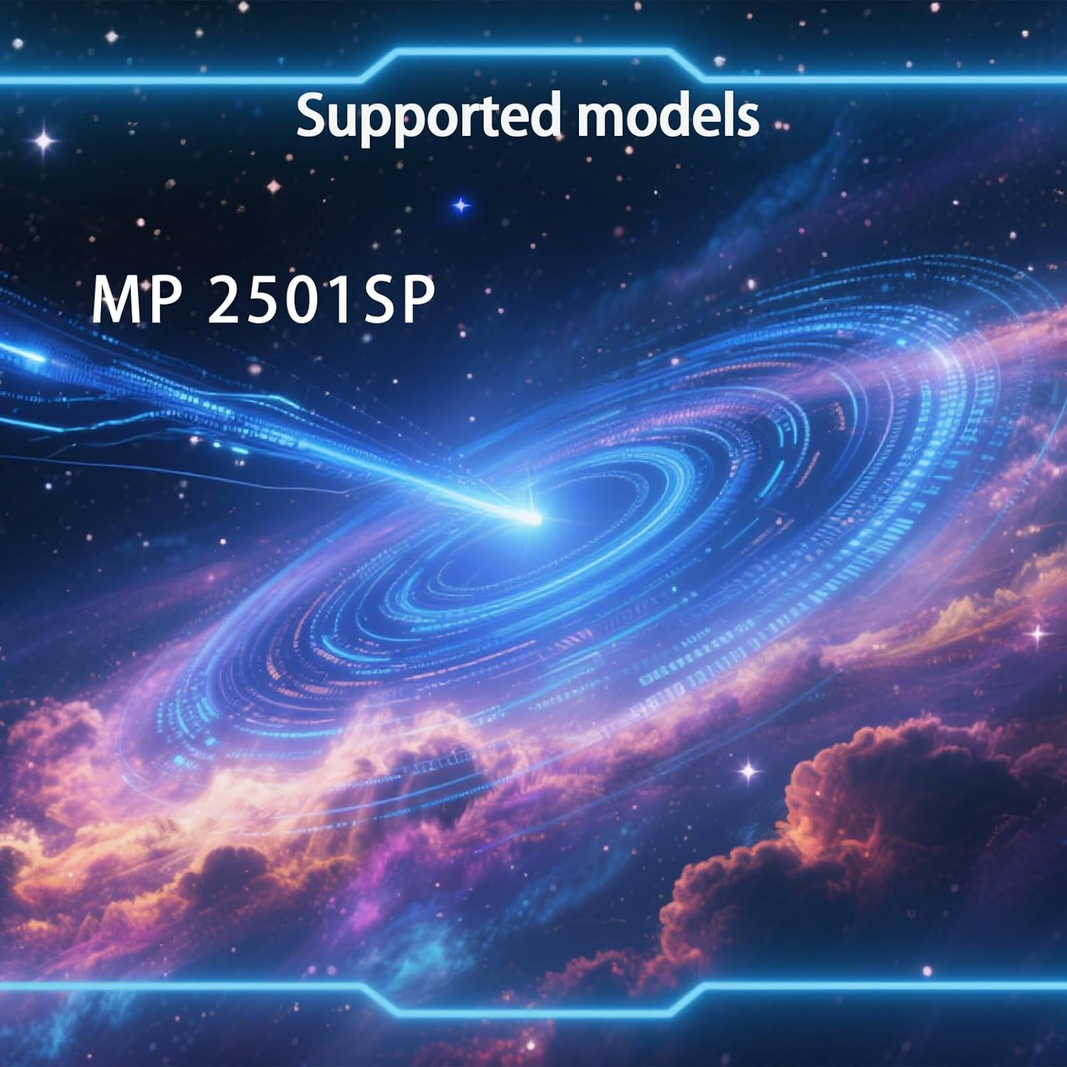 MP2501 Compatible for Ricoh MP 2501SP Printers, Replacement Image Drum Unit High Yield Printer Accessories (3 Pack Black)