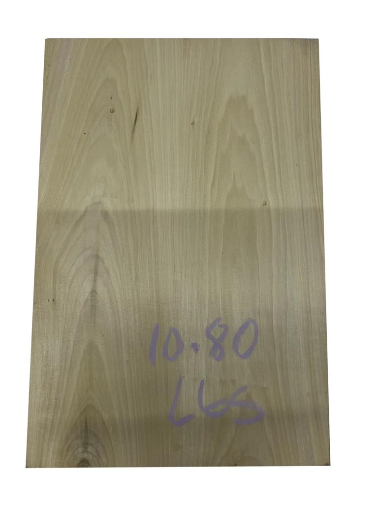 Exotic Wood Zone | Yellow Poplar Electric/Bass Musical Wood Body Blanks | Guitar Luthier Tonewood Suppliers | Unglued Planed - 21