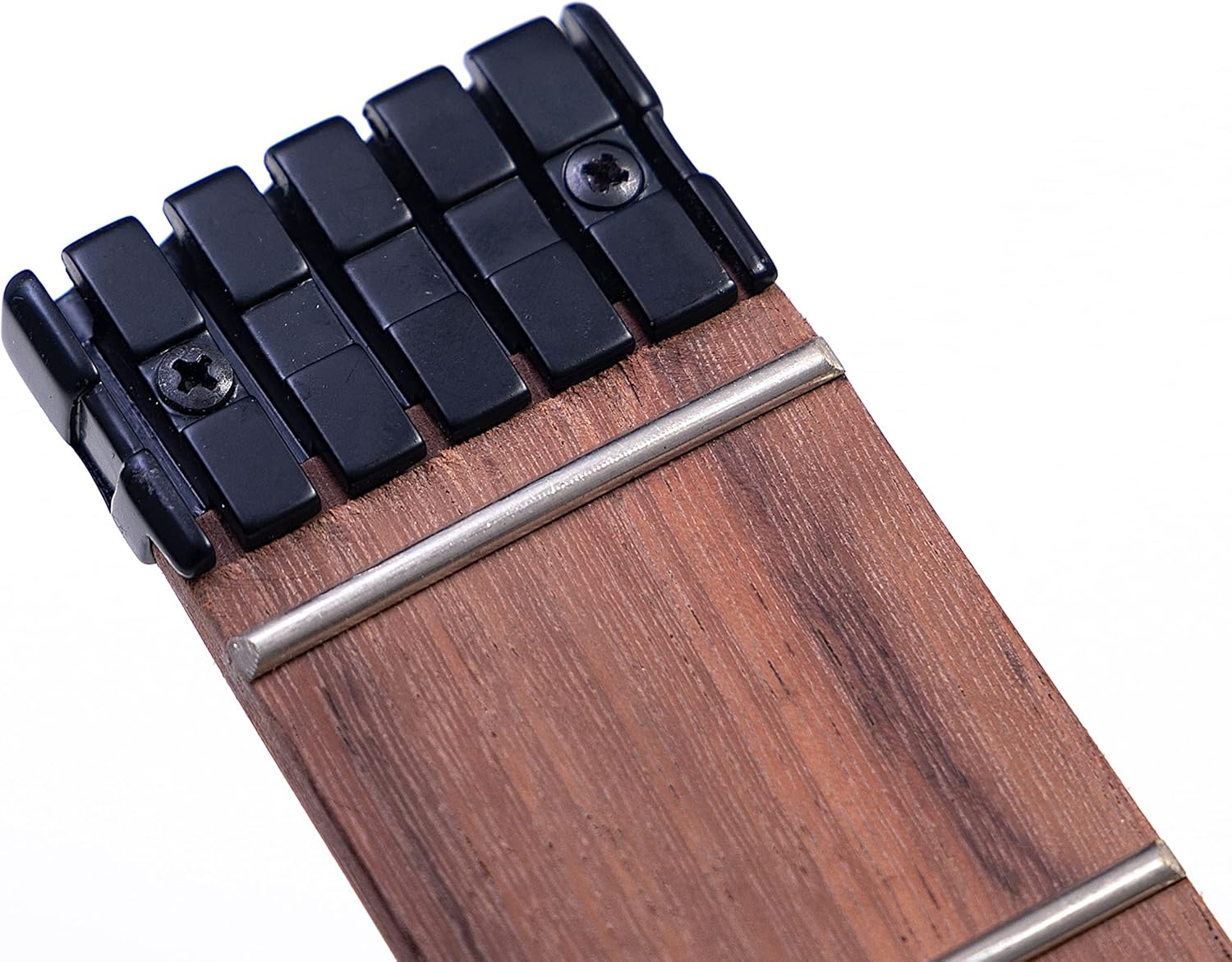 DIY Headless Electric Guitar kits, Elm Body, H-H Pickup Configuration, Natural