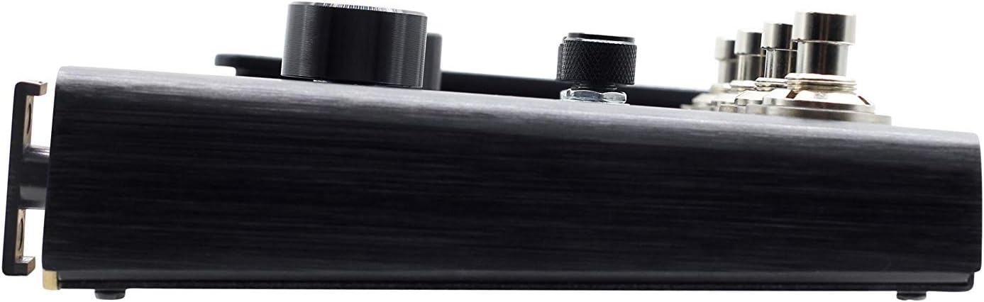 Hotone Ampero MP-100 Guitar Bass Amp Modeling IR Cabinets Simulation Multi Language Multi-Effects with Expression Pedal Stereo OTG USB Audio Interface