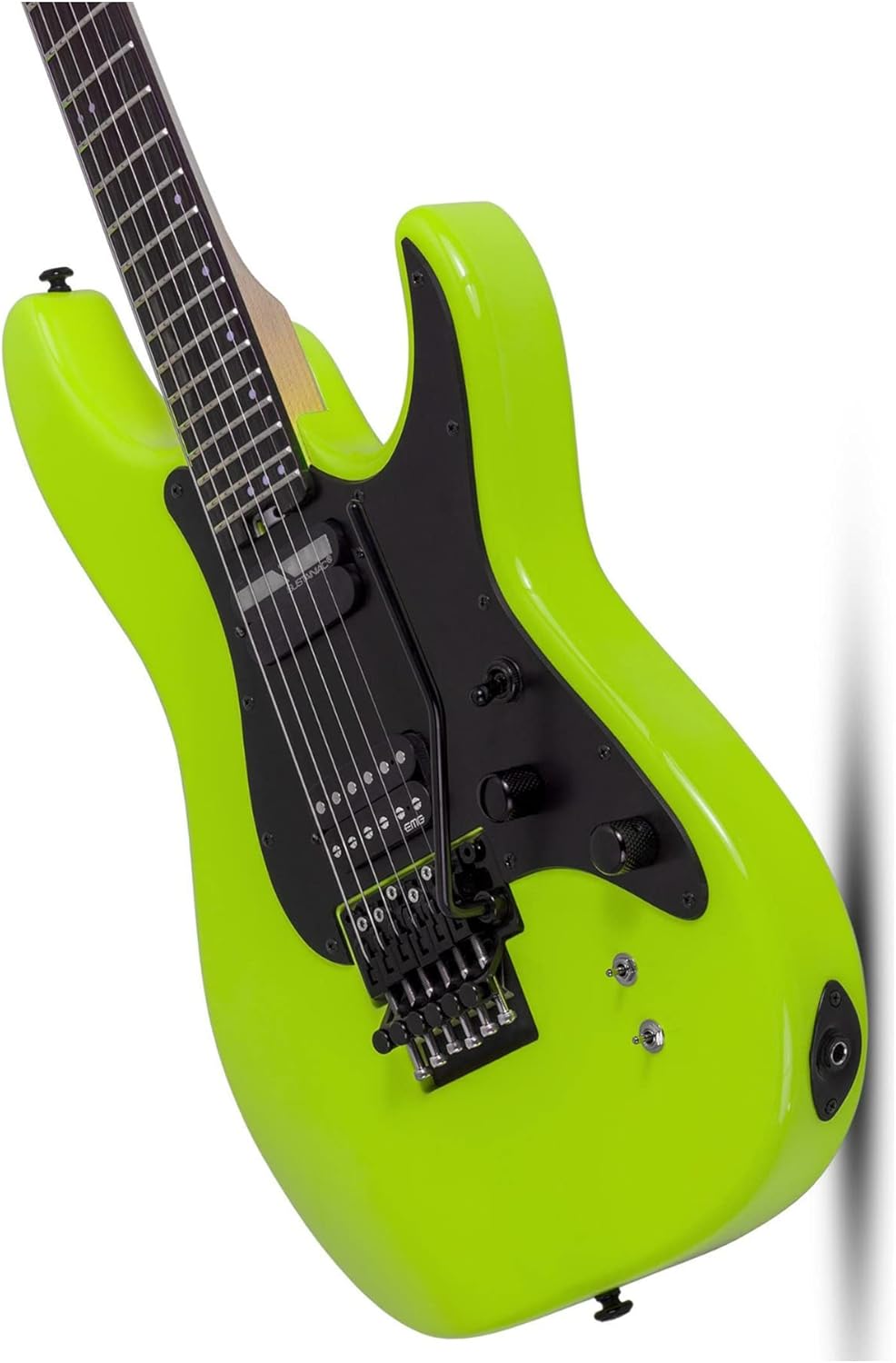 Schecter Sun Valley Super Shredder with Floyd Rose and Sustaniac - Birch Green