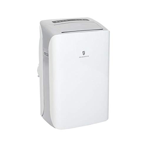 6,000 BTU Portable Air Conditioner Cools 300 sq. ft. with Dehumidifier in White
