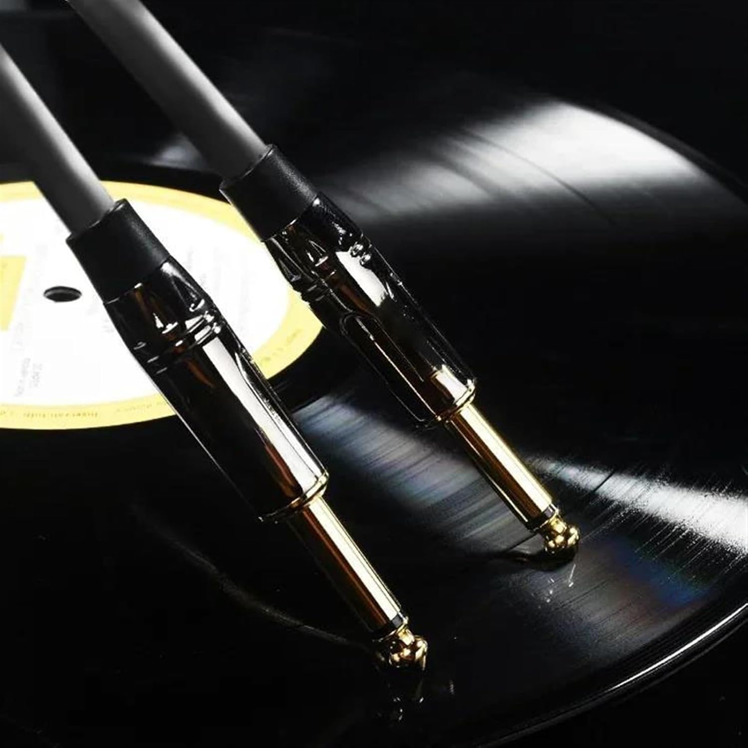 Pro Audio Cable Cable 6.35mm to 6.35mm Male-Male Balanced Cable Suitable for Electric Guitar Bass Amp Mixer Speaker 1/4 Inch Cords(TRS,15m)