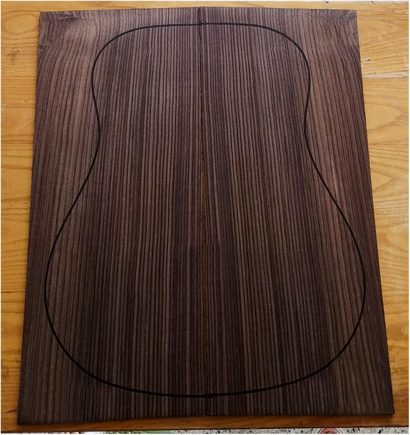 India Rose Wood Back Panel Wool Guitar Production Material Accessories DIY Guitar Kit (Color : 28)