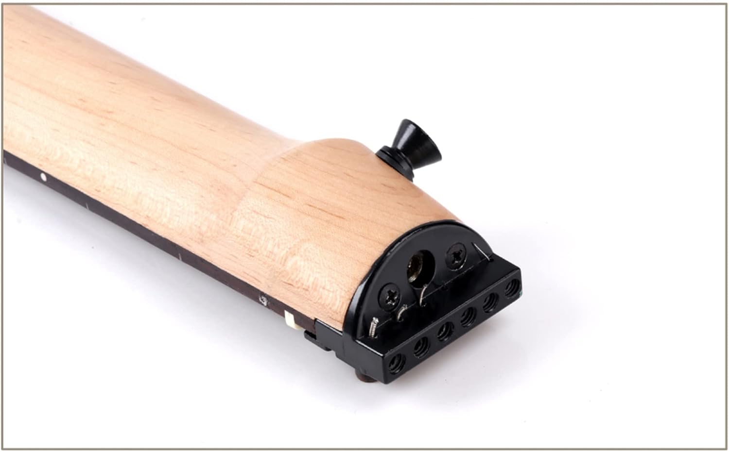 New Headless Travel Silent Electric Guitar Electric Guitar Neck (Color : Brown)