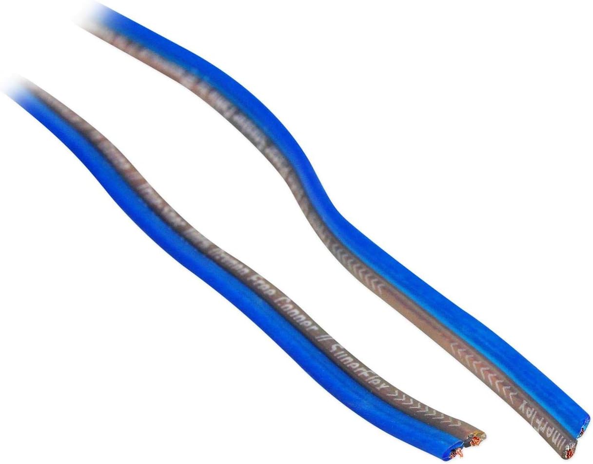 Rockville RWK0CU 0 AWG 100% Copper Amp Installation Wire Kit, OFC, High Power Transfer, Durable Design, Complete Accessories, for Car Audio Enthusiasts