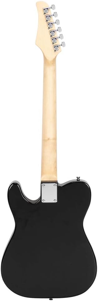 Professional-Grade Electric Guitar with Maple Fingerboard, Lightweight Basswood Body, Smooth Satin Finish and Premium Hardware for Beginners and Enthusiasts
