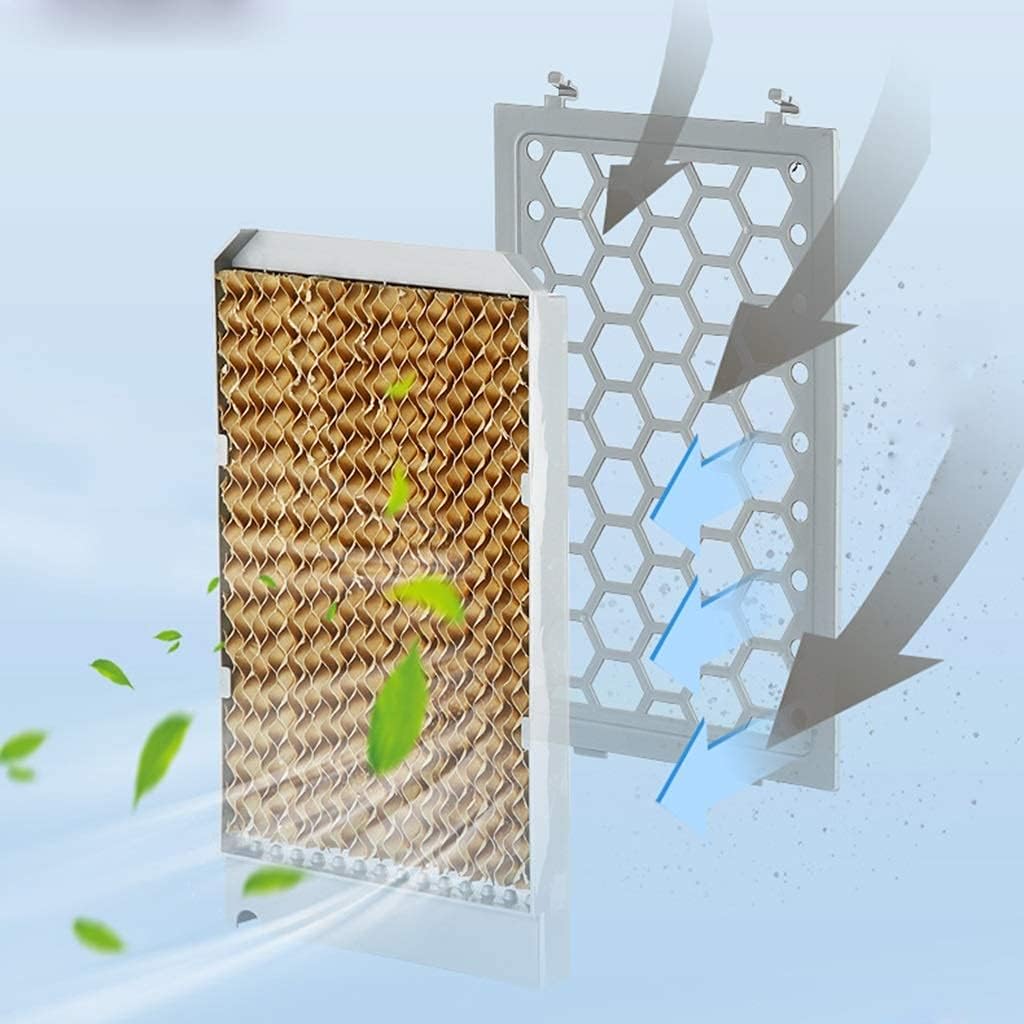 Air Cooler for Home Office Air coolers Evaporative Coolers, Evaporative Misting Humidifier With Remote Control Portable Air Conditioner Fan And Bladeless Noiseless Fan,For Office, Dorm, Room