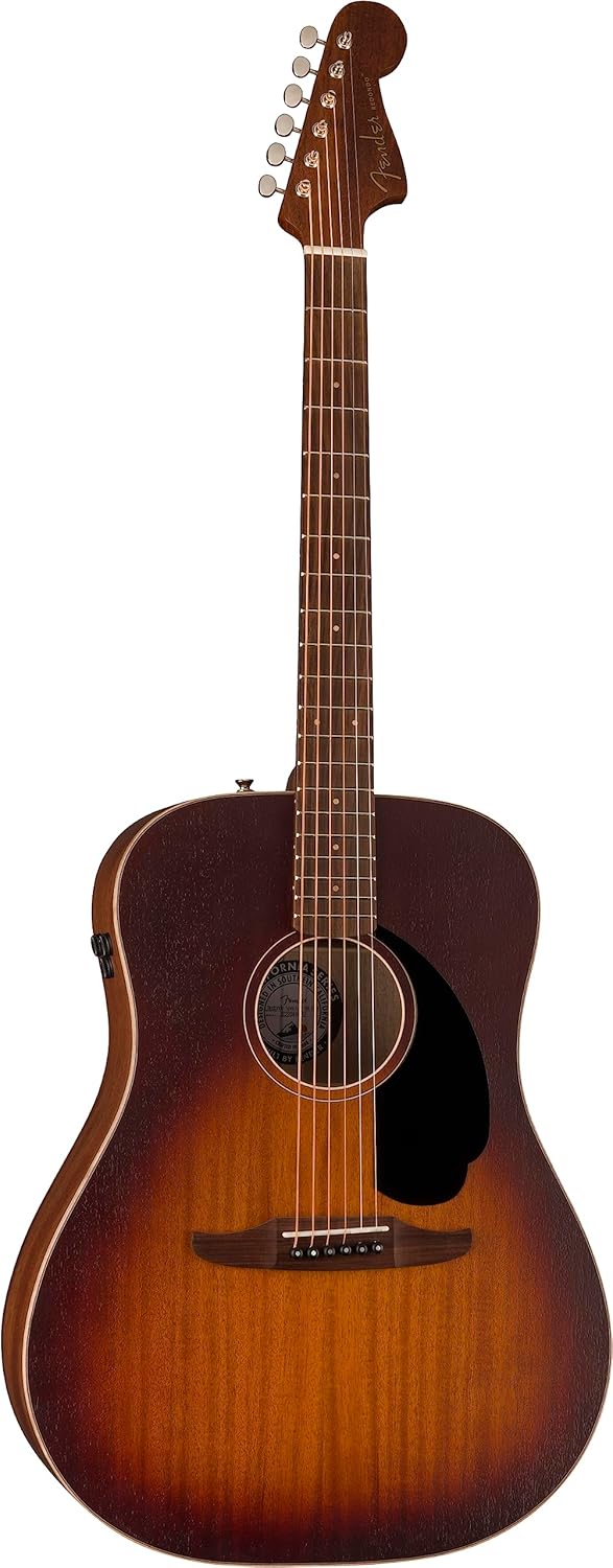 Fender 6 String Acoustic Guitar, Right-Hand, Honey Burst (0970812142)