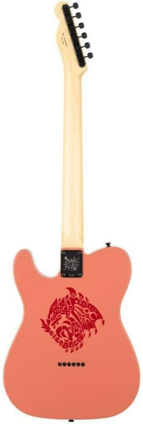 Fender Monster Hunter Telecaster Electric Guitar - Rathalos Red