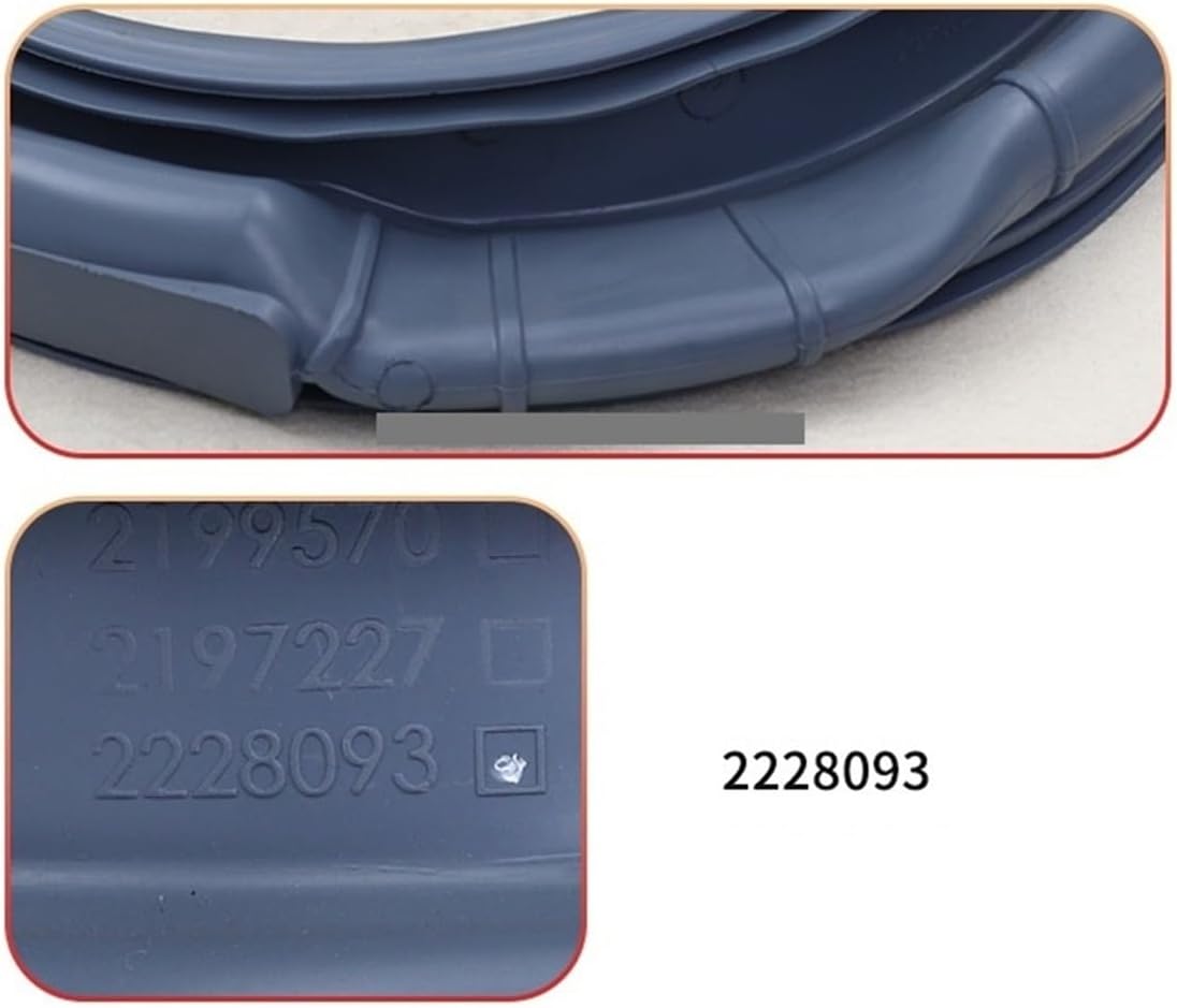 Drum Washing Machine Door Seal Rubber Ring Sealing，Compatible For Hisense ，Compatible For Rongsheng， Ring Waterproof Ring(No. 4 1576682)