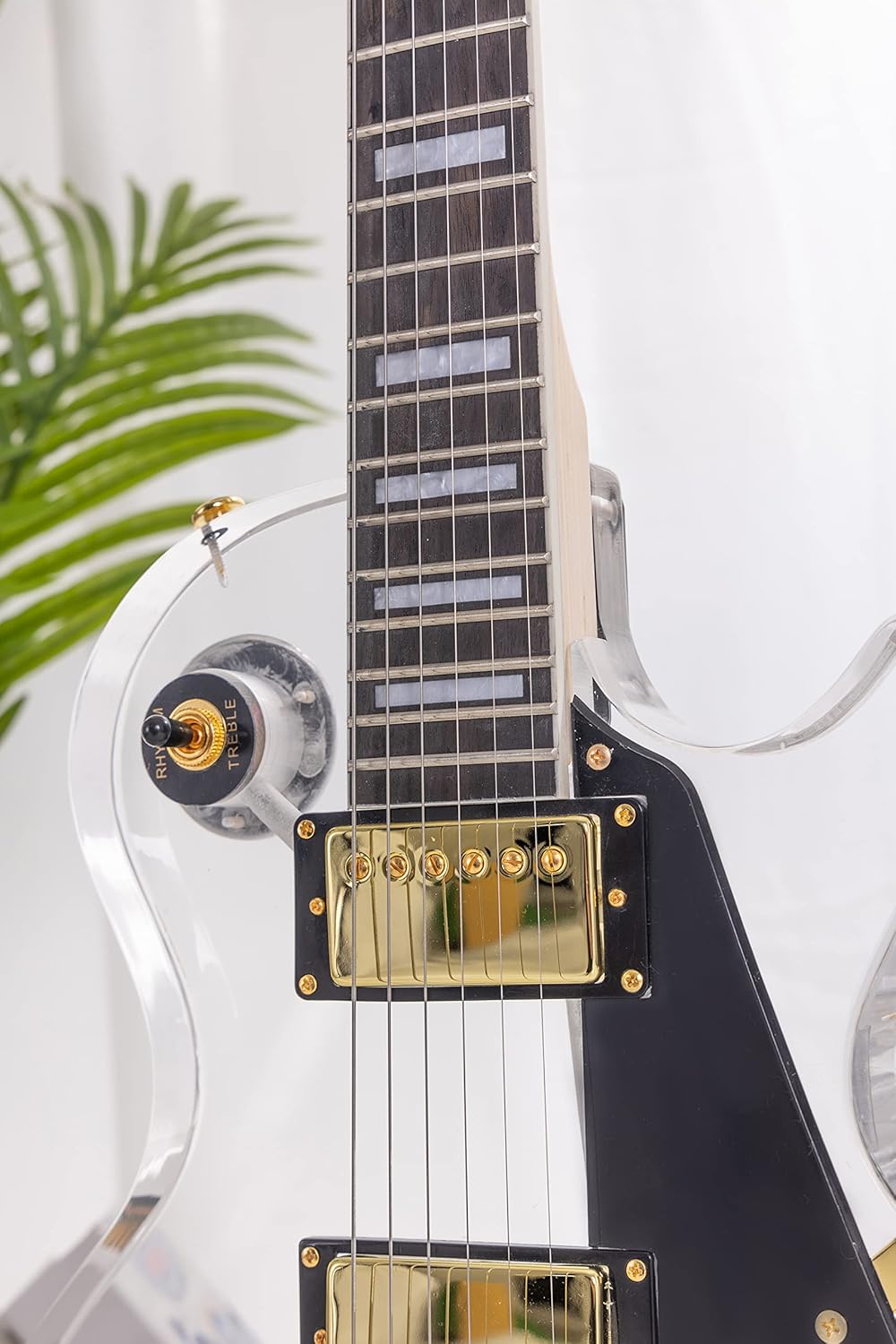 Electric Guitar,Maple Neck Rosewood Fingerboard,Organic Glass Body,6 Strings Righthand,Personalized Guitar！