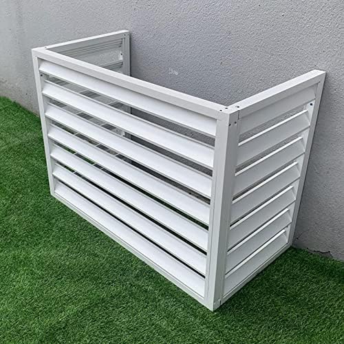 Air Conditioner Cover,Air Conditioner Privacy Fence Decorative Screen,All Weather Anti Theft AC Covers Split Air Conditioner Covers,Air Conditioner Covers for Outside Units,Ac Cover for Outs
