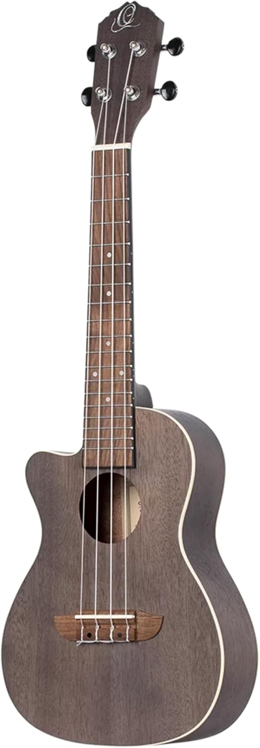 Earth Series Concert Left-Handed Acoustic/Electric Ukulele