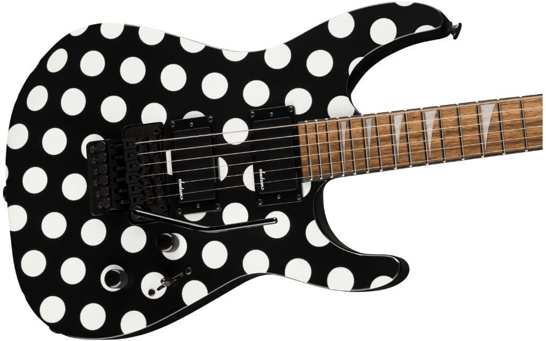Jackson X Series Soloist SLX DX Electric Guitar - Polka Dot