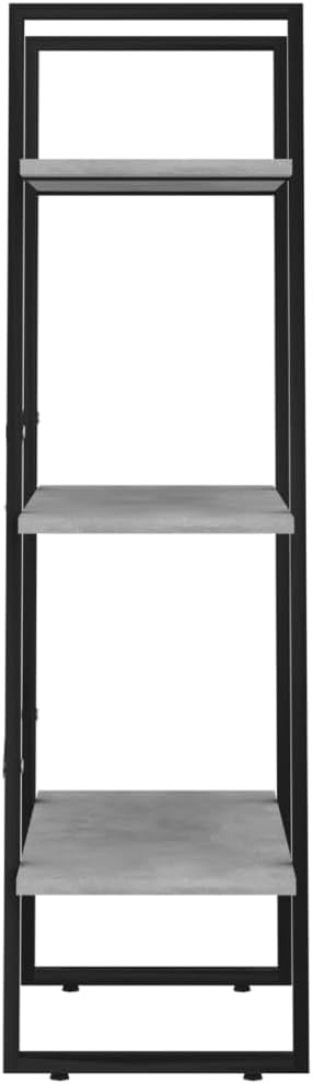 Owox Grey 3-Tier Storage Shelf 41.3