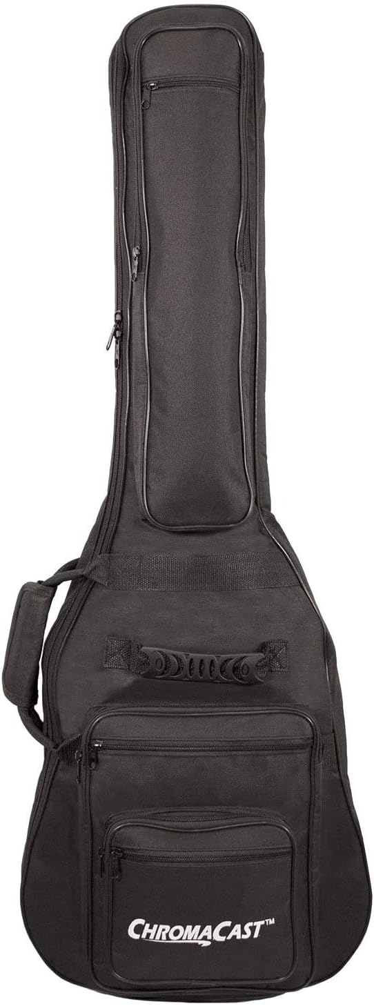 Sawtooth ST-M24 Electric Guitar Satin Black ST-M24-SBK with Padded 6-Pocket Gig Bag