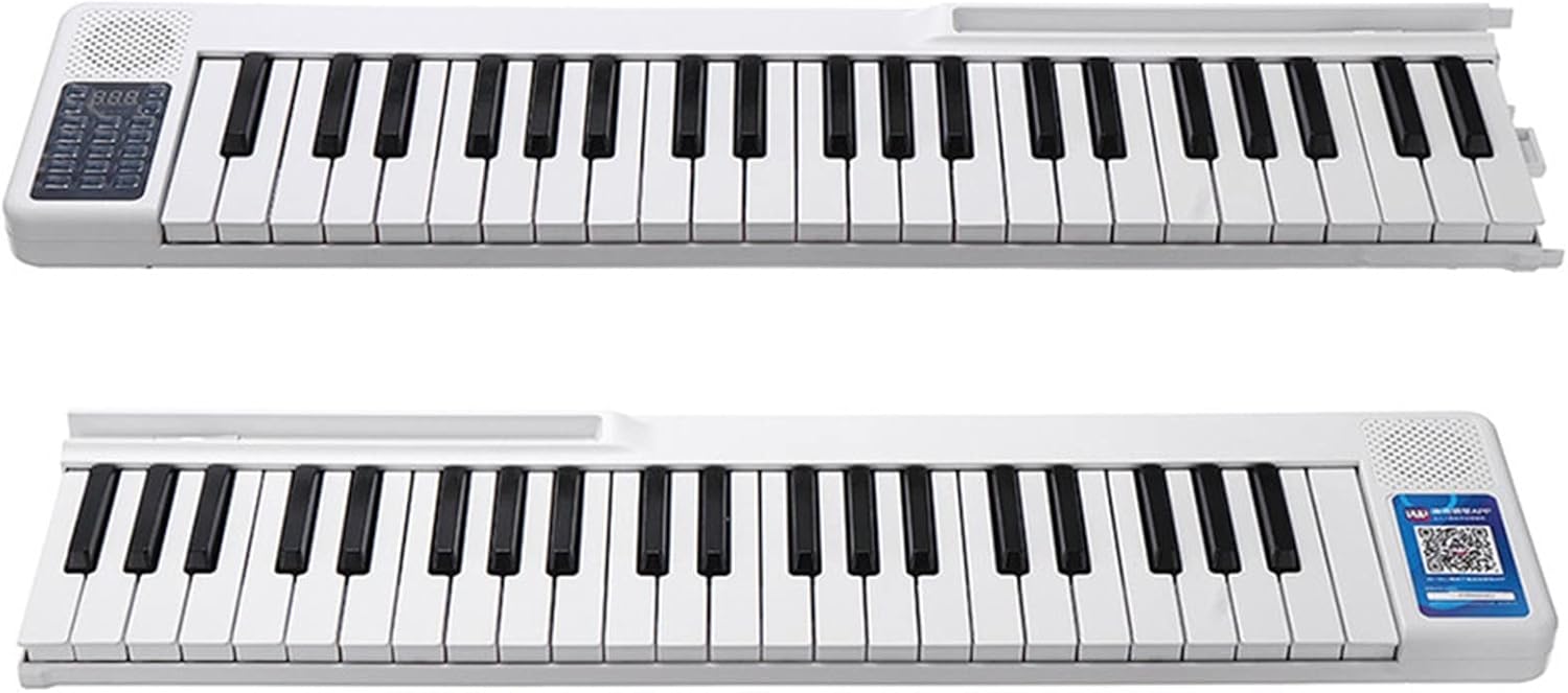 KESHUO Electric Keyboard 88 Keys Portable Splicing Piano Folding Electronic Keyboard Piano for Beginner