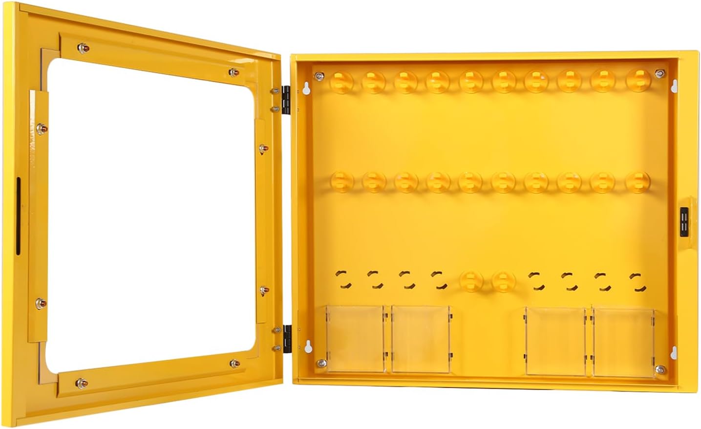 Heavy-Duty Lockout Tagout Station with 20 Safety Padlocks 6 Hasps 60 Tags Lockout Kit for Safety and Maintenance