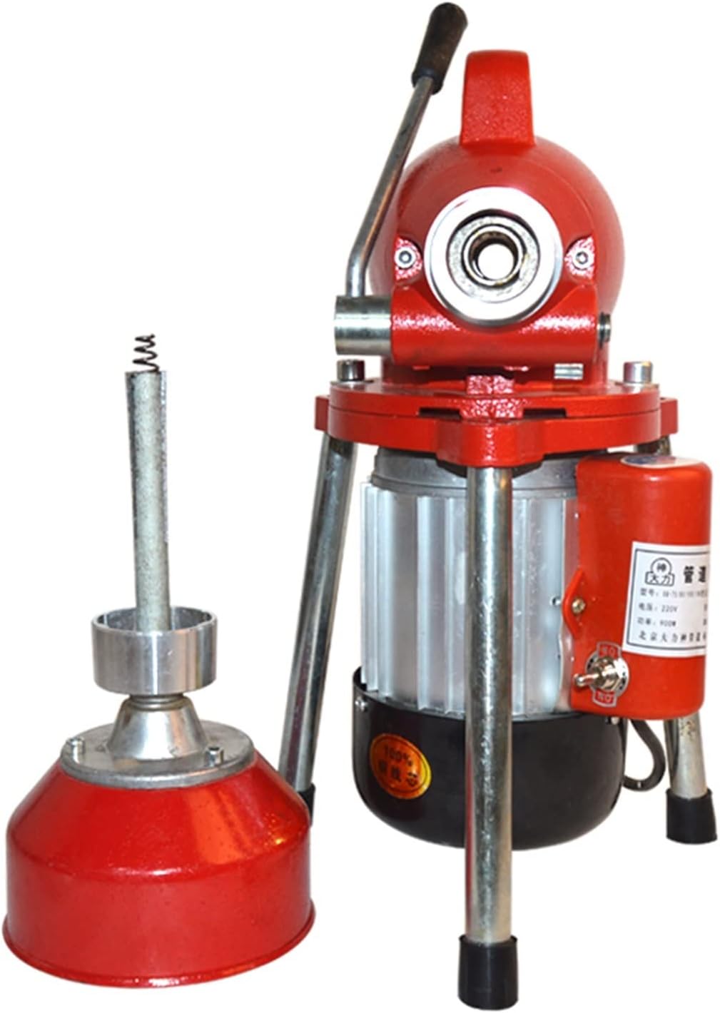 Automatic Dredge Machine GQ-80 Electric Pipe Dredging Sewer Tools Professional Clear Toilet Blockage Drain Cleaning Machine 1PC with Efficiency