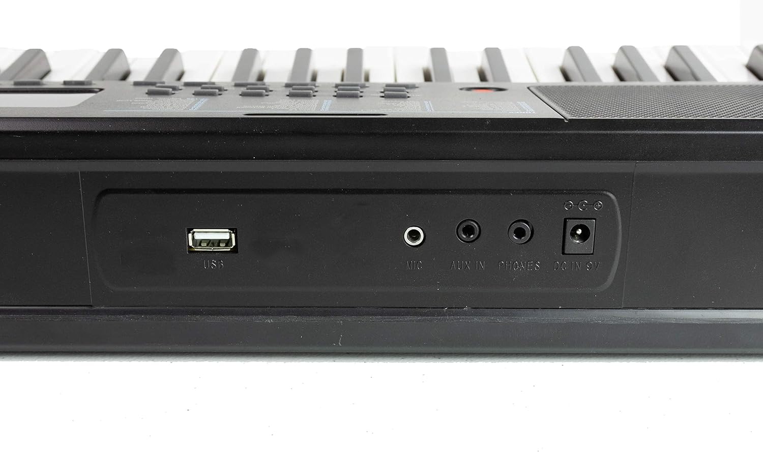 RockJam 61-Key Compact Keyboard Piano with LED Display, Keynote Stickers & Lessons