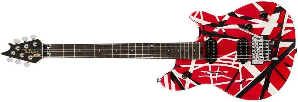 EVH Wolfgang Special Electric Guitar - Satin Striped Red/White/Black