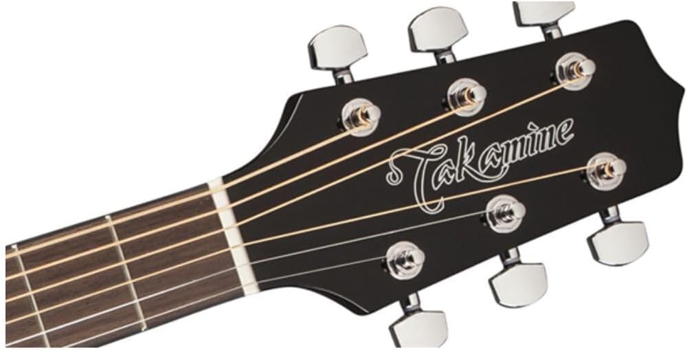 Takamine GD30-BLK Dreadnought Acoustic Guitar, Black