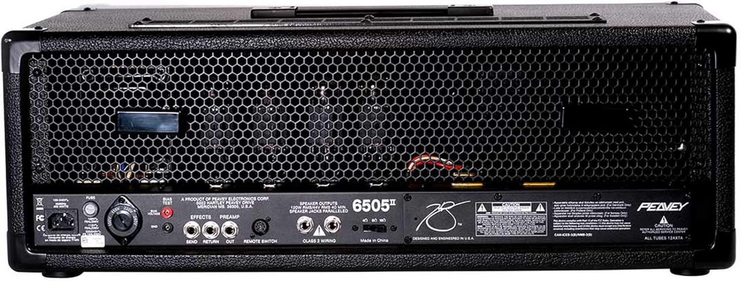 Peavey 03620070 Guitar AMP Head, Black, One Size