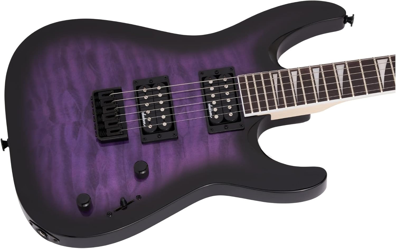 Jackson JS Series Dinky Arch Top JS32Q DKA HT Electric Guitar - Transparent Purple Burst