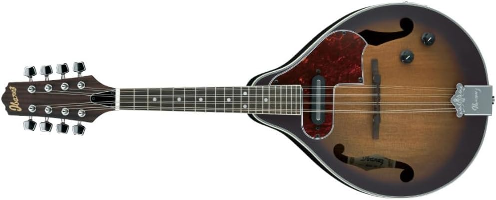 Ibanez M510E Acoustic-electric Mandolin - Open Pore Vintage Sunburst