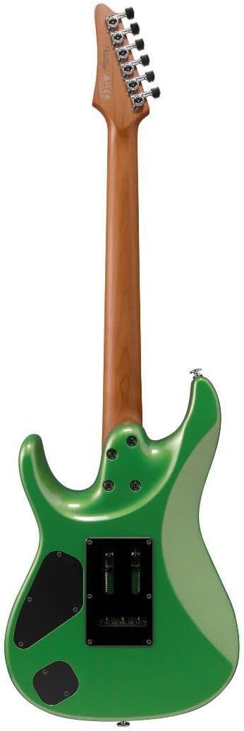 Ibanez AZ2402 Prestige Electric Guitar, Roasted Maple Fingerboard, Apple Green Metallic