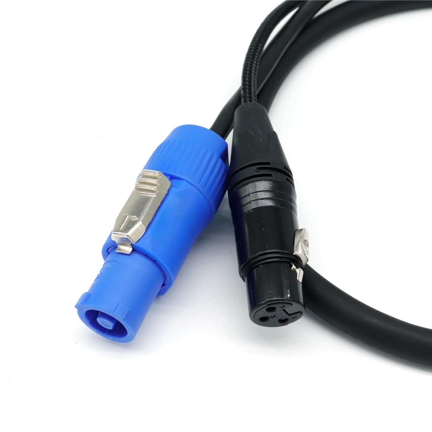 1M 2M 3M 5M 10M DMX 2-in-1 Cable 3x2.5mm² – in/Out & 3-Pin XLR Cable for DJ Moving Head Stage Lighting(10m)