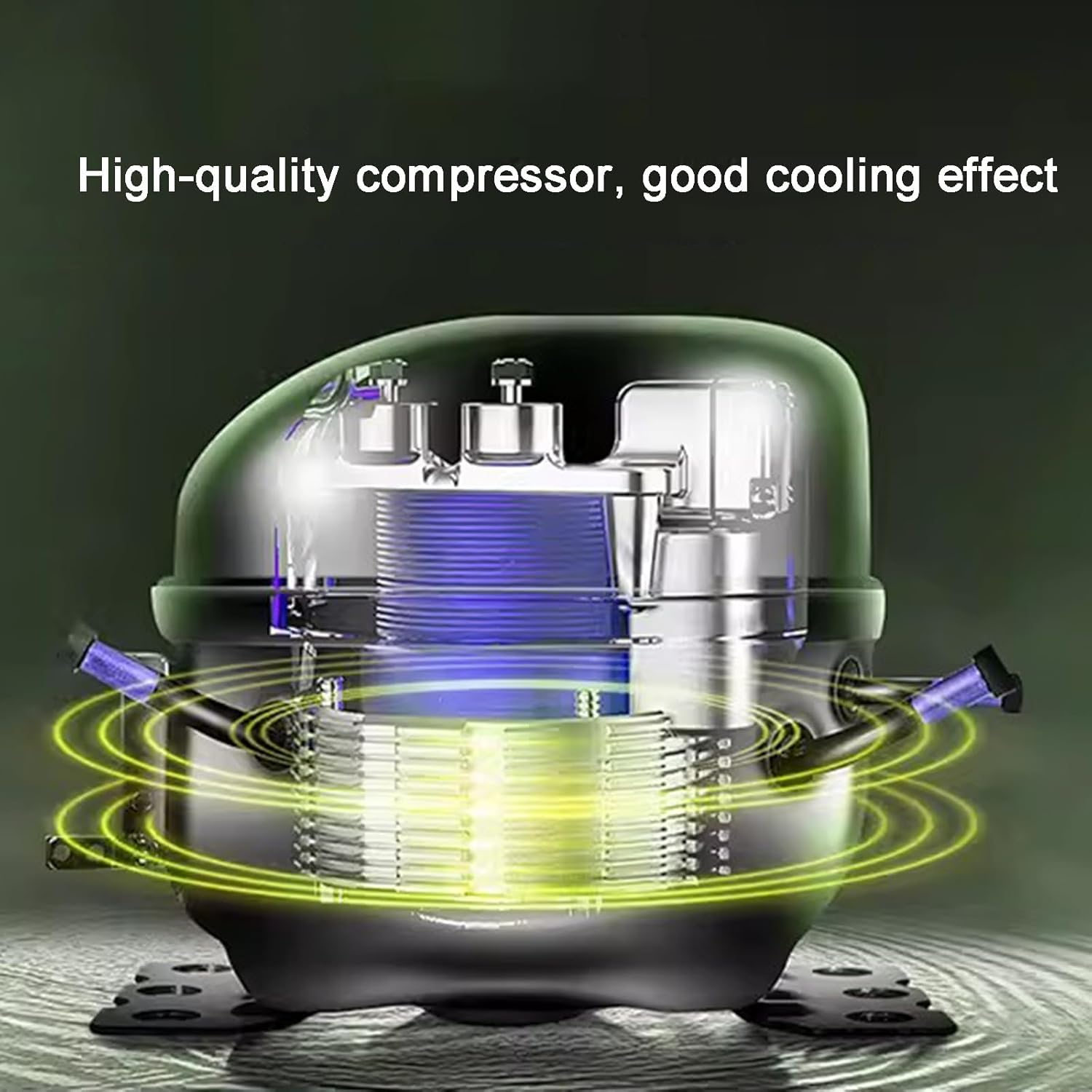 Portable Air Conditioner, Fast Cooling Fan, with Operation Panel, for RV Bedroom, Camping and Tent