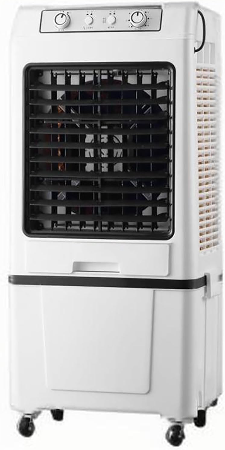 Portable Air Conditioners, Evaporative Air Cooler with 3 Speeds, Fast Cooling Windowless Portable Evaporative Coolers for Home Use(Black)