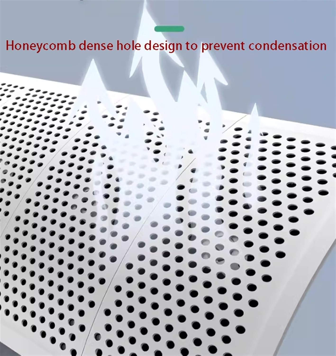 Air conditioning deflector 4 PCS Central Air Conditioner Deflector,Ceiling AC Anti-direct Baffle, Angle Adjusted Freely Air Deflector Micro Hole Wind Guide for Office&Family