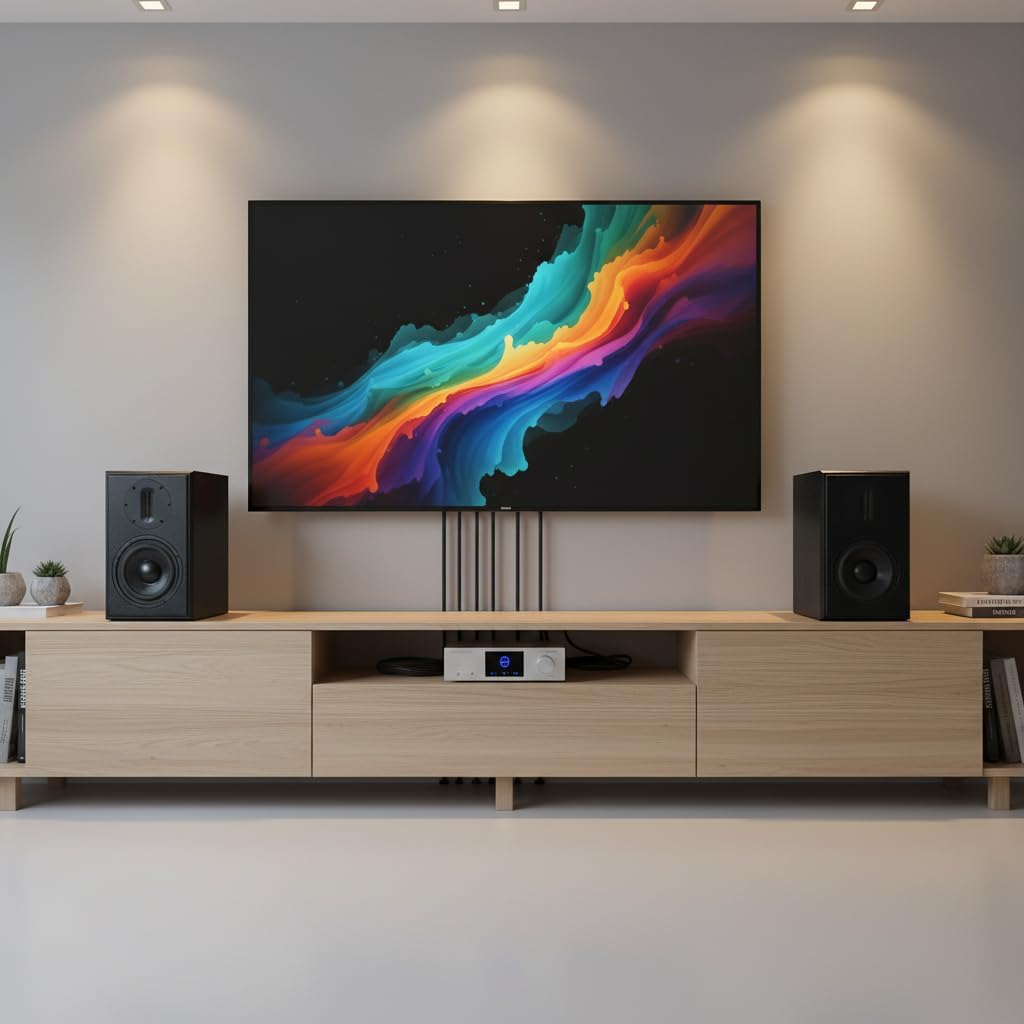 Passive Bookshelf Speakers 5.25