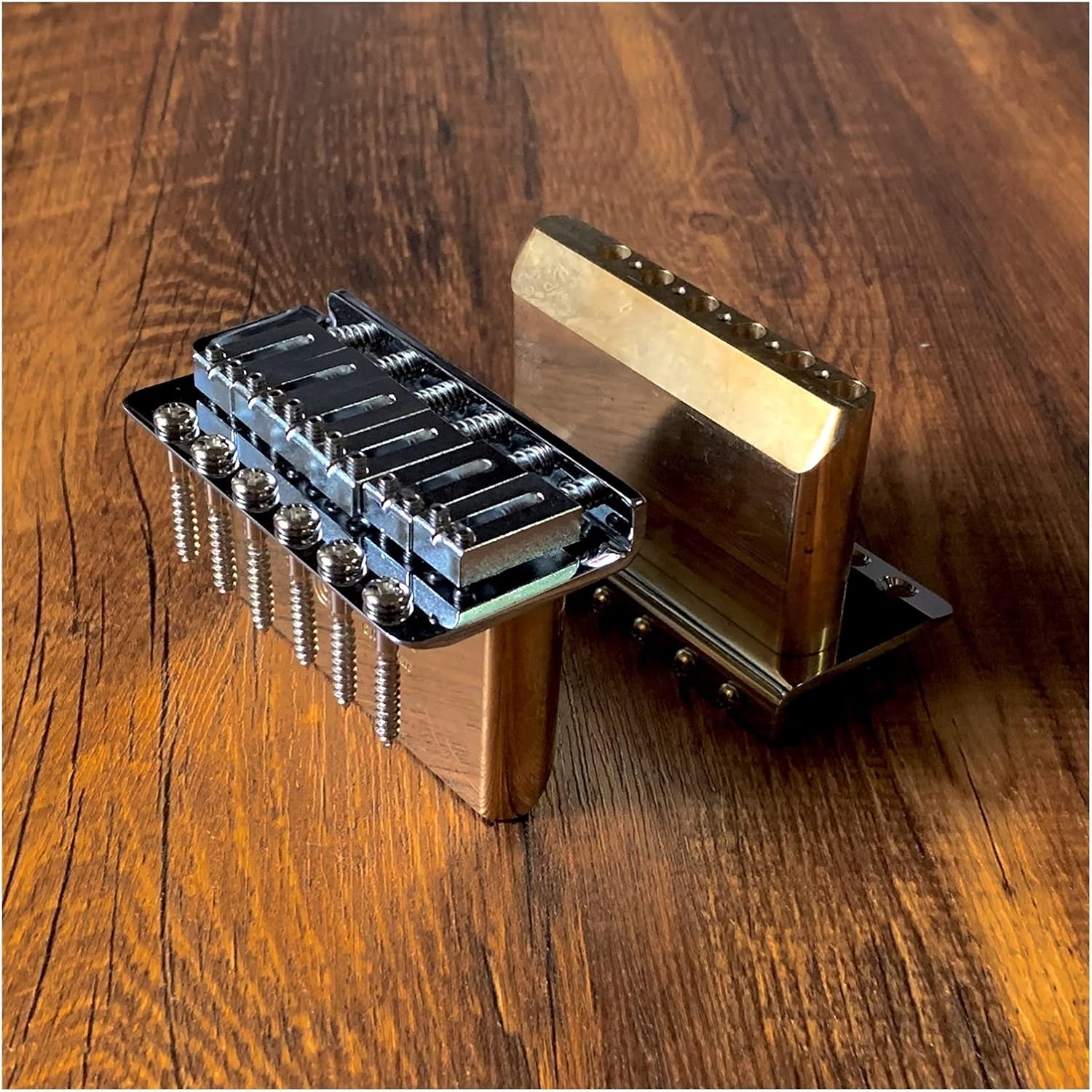 All Brass Stratocaste Retro Electric Guitar Vibrato Bridge for Stratocaster 6-Point Single Guitar Electric Guitar Pickups